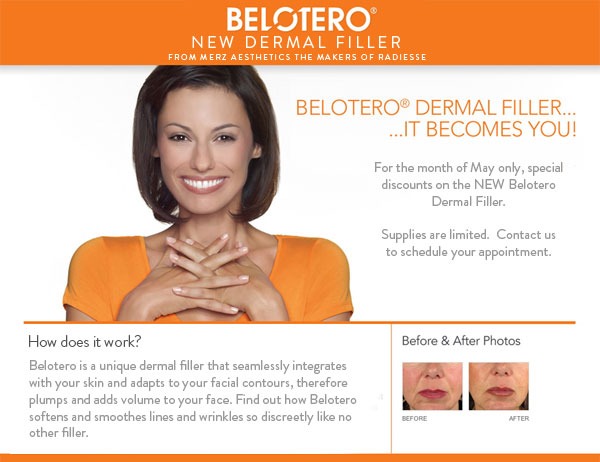 Belotero Filler (Under Eyes, Wrinkles)